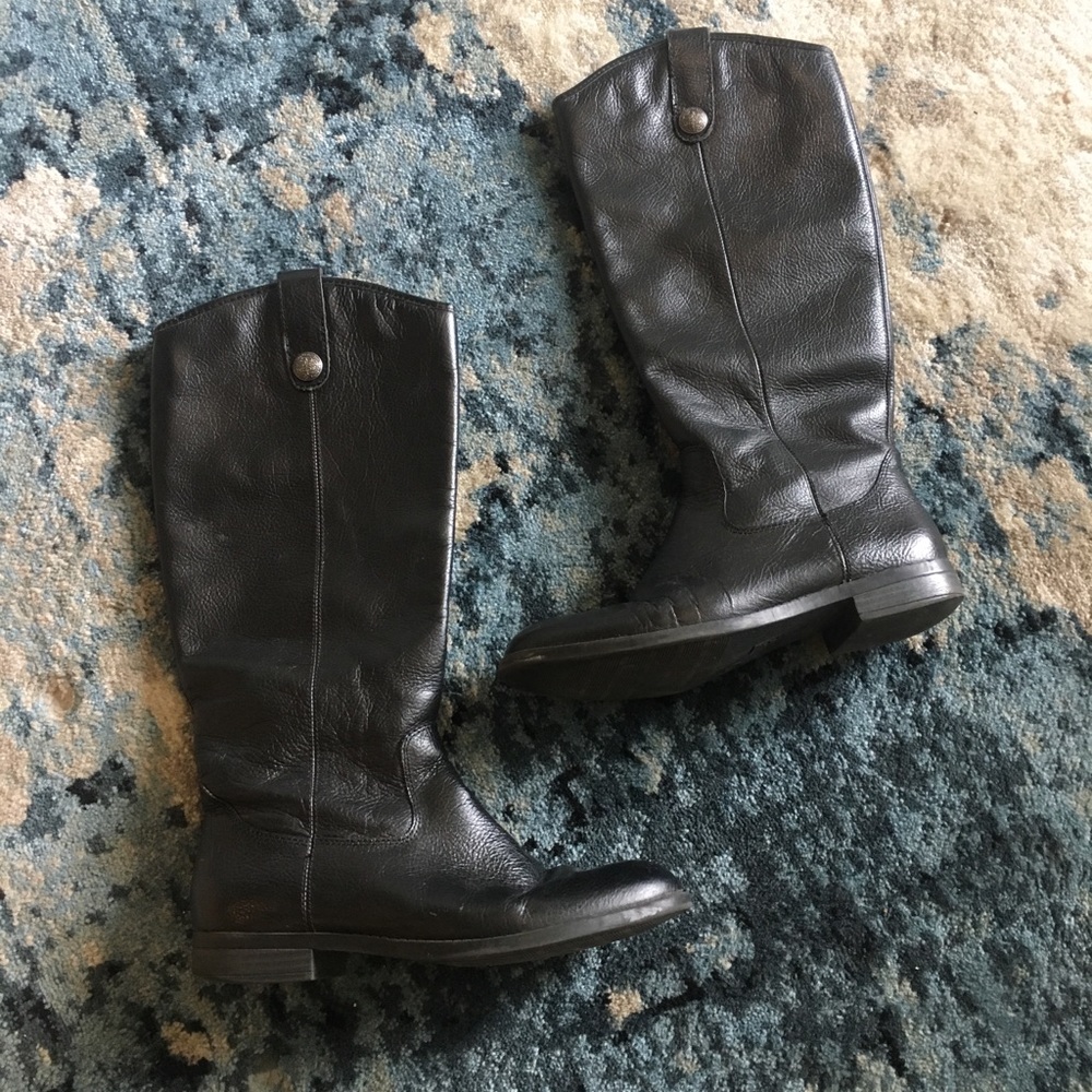 Real Leather Riding Boots, sz 7.5